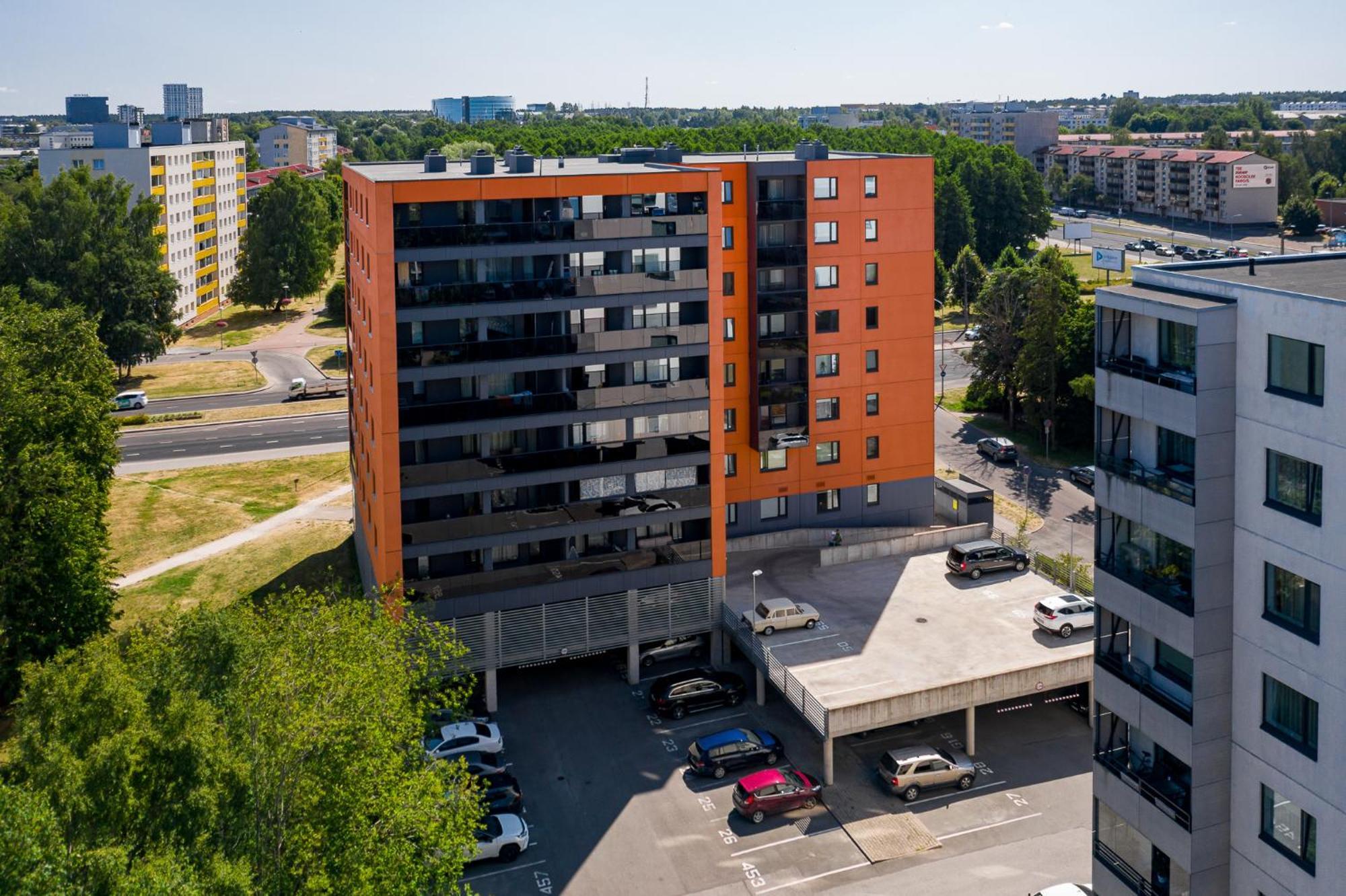 Апартаменты Orange Sipelga Balcony & Free Parking Таллин Экстерьер фото